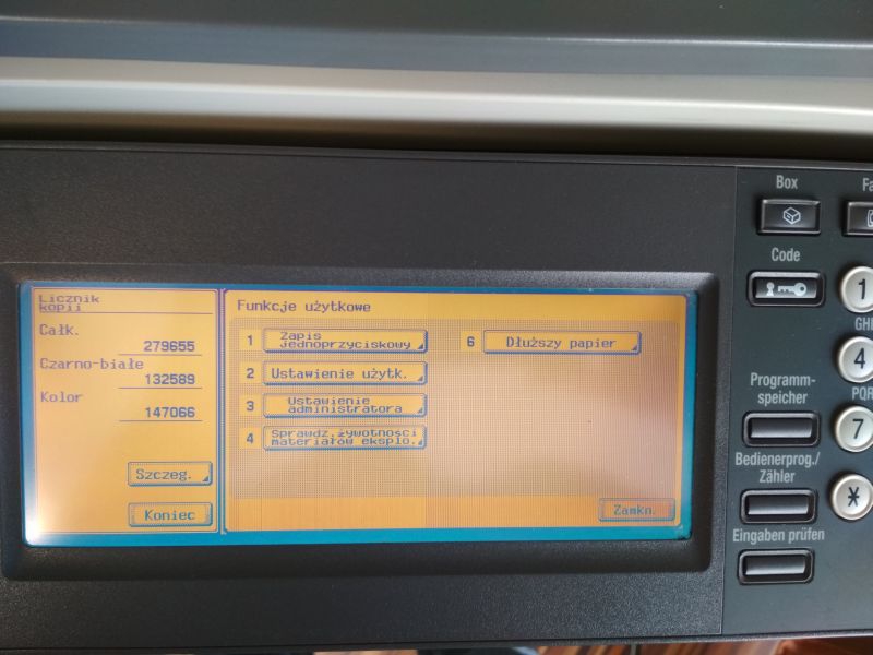 KSEROKOPIARKA KONICA BIZHUB C450