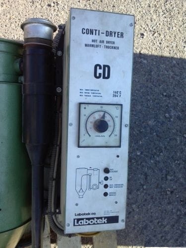 SUSZARKA GRANULATU DO WTRYSKARKI - LABOTEC CD 15