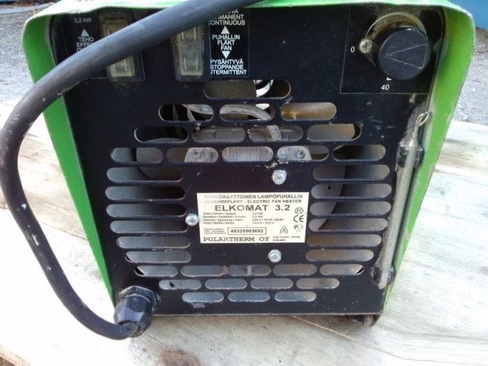 NAGRZEWNICA ELEKTRYCZNA ELKOMAT 3,2 KW