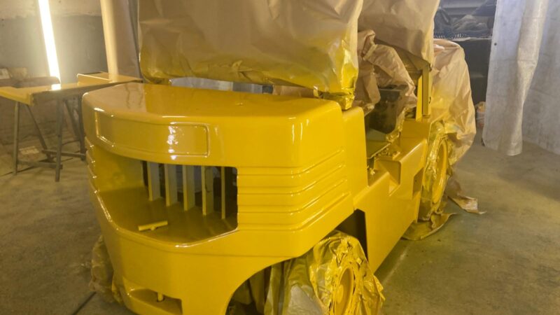 lakierowanie wózków widłowych