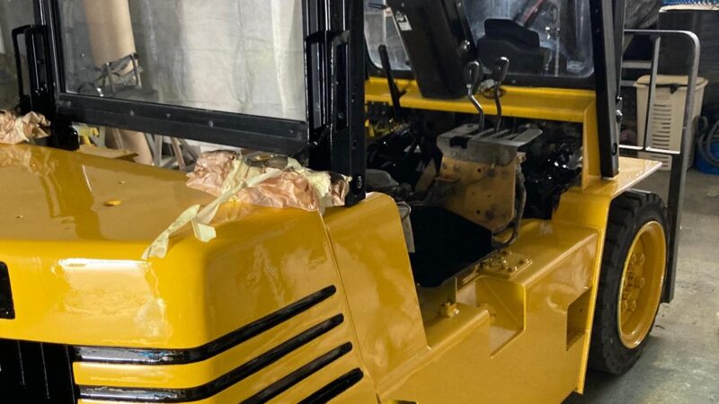 lakierowanie wózków widłowych - małopolska