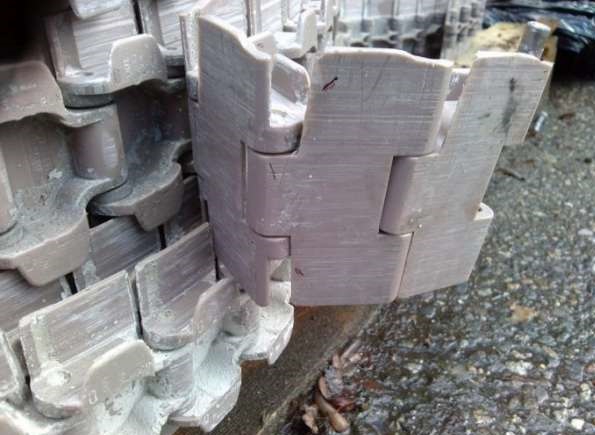 ŁAŃCUCH PŁYTKOWY SKRĘTNY