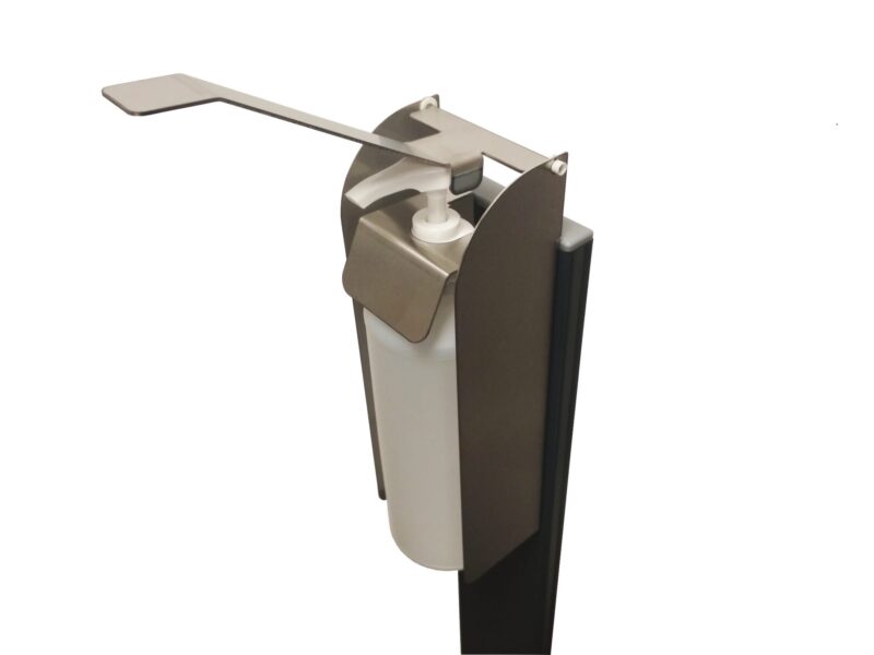 STOJAK Z DOZOWNIKIEM ŁOKCIOWYM OTWARTYM 1L