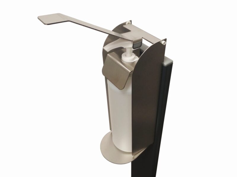 STOJAK Z DOZOWNIKIEM ŁOKCIOWYM OTWARTYM 1L