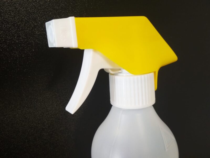 BUTELKA HDPE 1000 ML Z ROZPYLACZEM - 10 SZT X 1 L