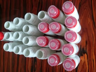 BUTELKI PET 60 ML Z ZAKRĘTKAMI TYPU KLIK 500 SZT