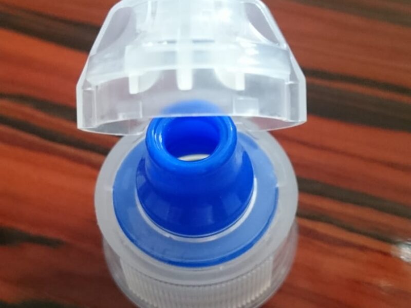 BUTELKI PET 60 ML Z ZAKRĘTKAMI TYPU KLIK 500 SZT