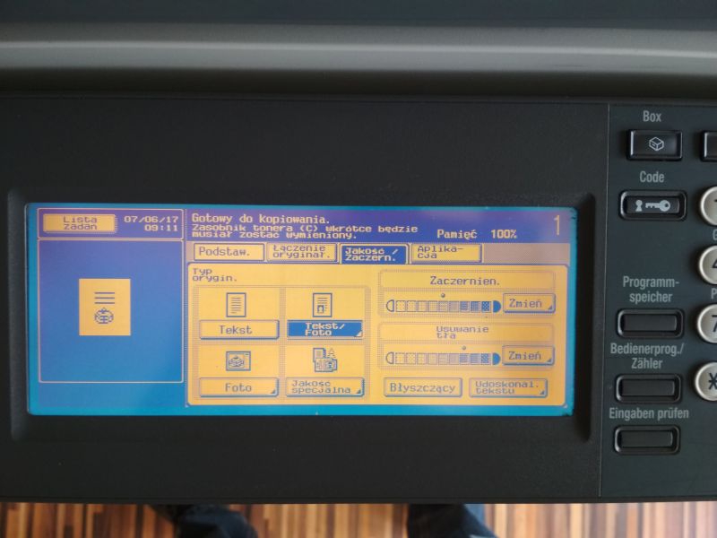 KSEROKOPIARKA KONICA BIZHUB C450