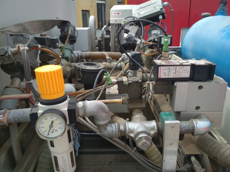 PRASA PRÓŻNIOWA BURKLE TYP BTF 1528-1400 2007 R.