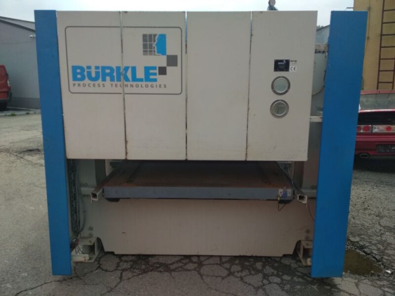 PRASA PRÓŻNIOWA BURKLE TYP BTF 1528-1400 2007 R.