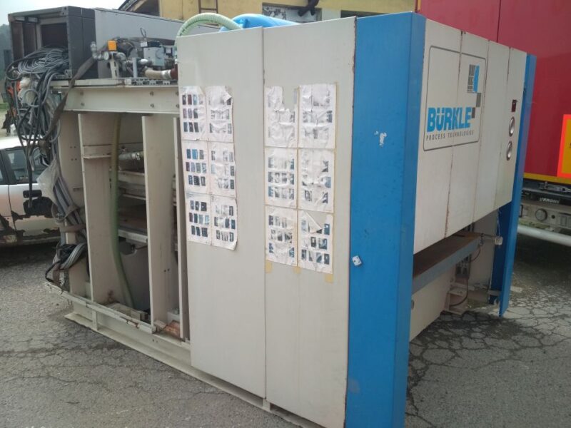 PRASA PRÓŻNIOWA BURKLE TYP BTF 1528-1400 2007 R.