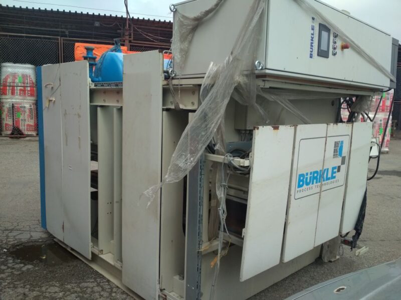 PRASA PRÓŻNIOWA BURKLE TYP BTF 1528-1400 2007 R.