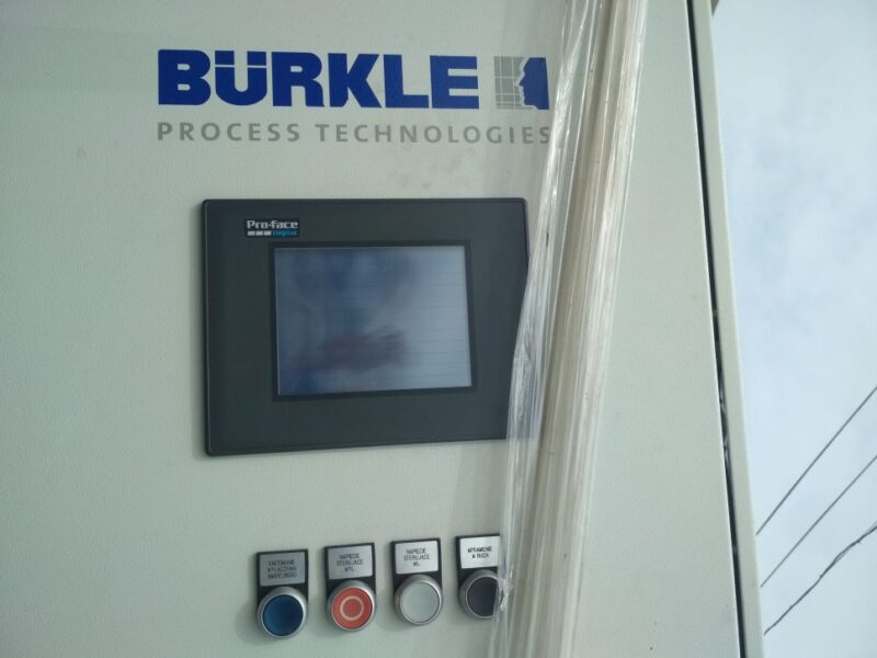 PRASA PRÓŻNIOWA BURKLE TYP BTF 1528-1400 2007 R.