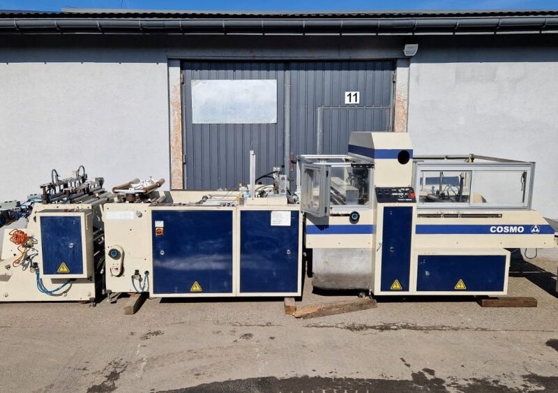 MASZYNY DO PRODUKCJI TOREBEK FOLIOWYCH COSMO ST-99