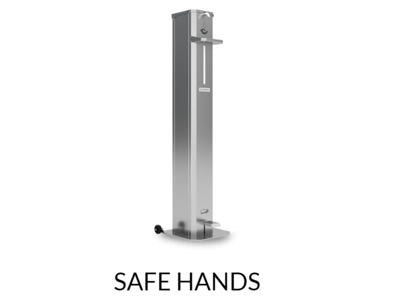 DOZOWNIK DO PŁYNU STOJĄCY NOŻNY SAFE HANDS - 5 L