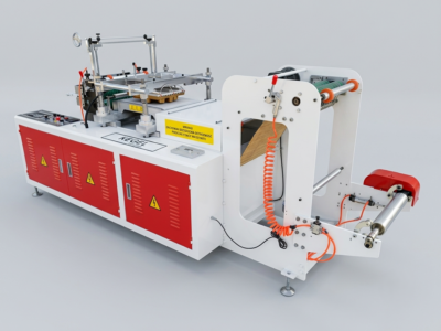 Automatyczna maszyna KEGEL do produkcji rękawiczek jednorazowych PE / EVA / CPE SLQ-600 + zgrzewarka i wykrawarka BX-450