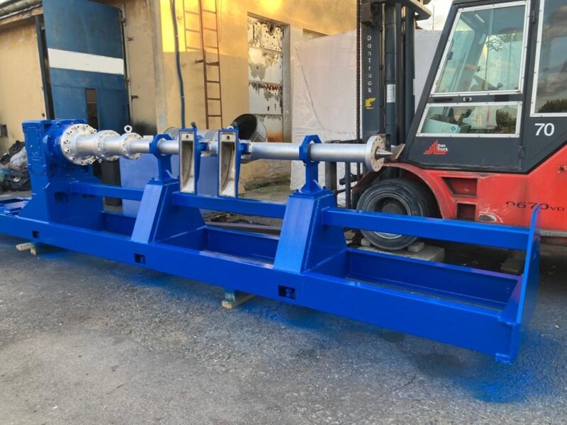 WYTŁACZARKA DO TWORZYW BOCO Z PRZEKŁADNIĄ ROSSI