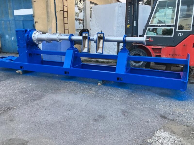 WYTŁACZARKA DO TWORZYW BOCO Z PRZEKŁADNIĄ ROSSI