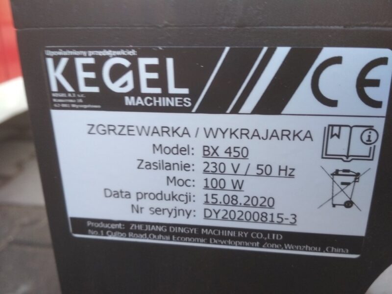 MASZYNY DO PRODUKCJI RĘKAWICZEK FOLIOWYCH KEGEL