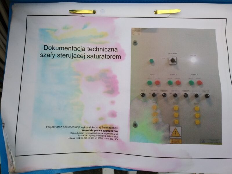 SATURATOR Z MIESZACZEM NAGEMA KOMI 160