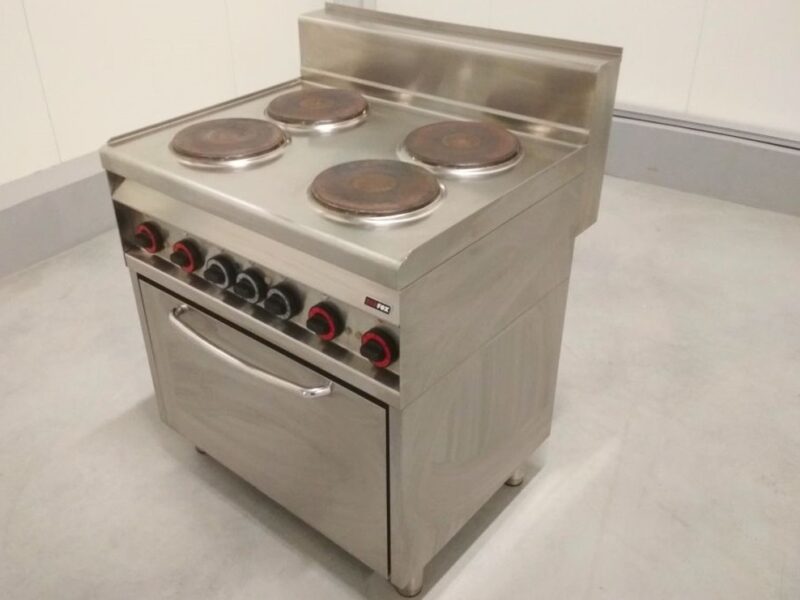 KUCHNIA ELEKTRYCZNA Z PIEKARNIKIEM REDFOX CF4-8ET/S