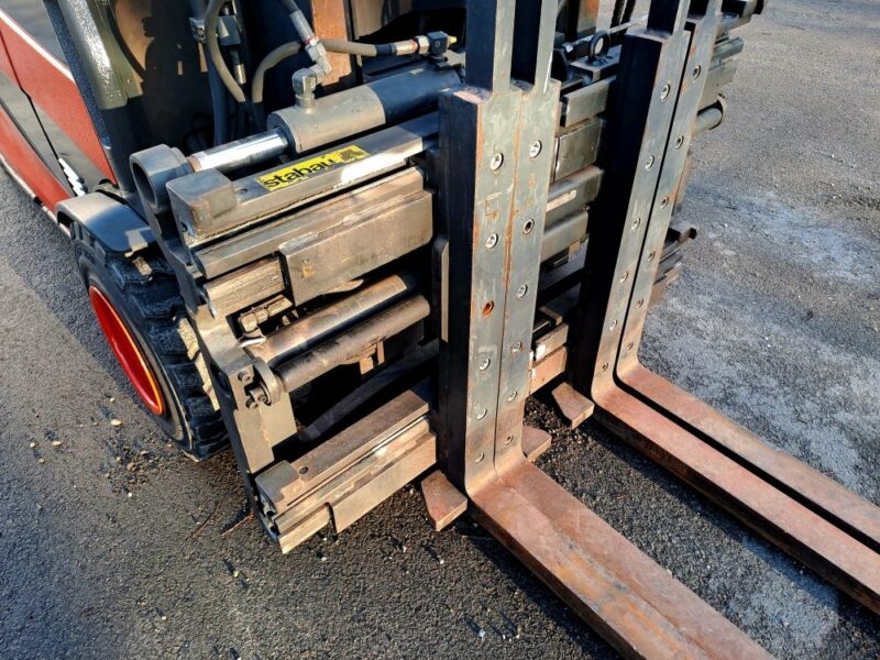 Wózek widłowy LINDE E30HL + paletyzer + nowa bateria