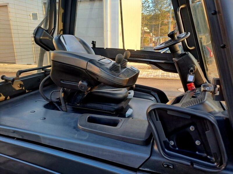 Wózek widłowy LINDE E30HL + paletyzer + nowa bateria