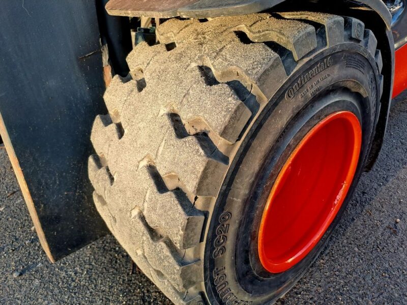 Wózek widłowy LINDE E30HL + paletyzer + nowa bateria