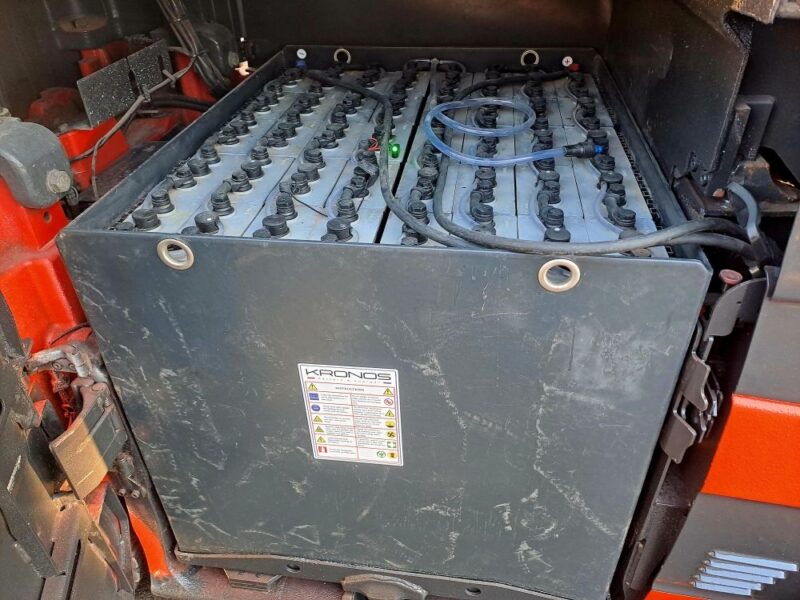 Wózek widłowy LINDE E30HL + paletyzer + nowa bateria