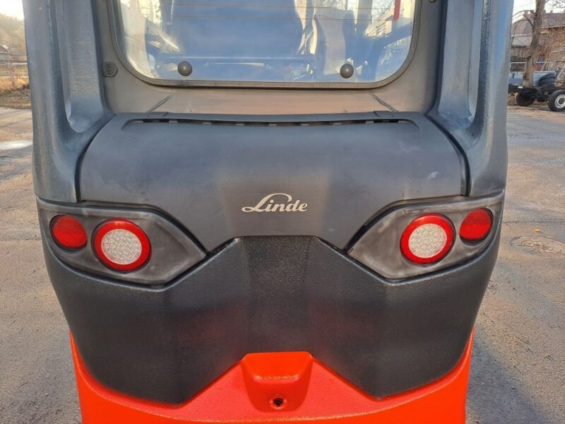 Wózek widłowy LINDE E30HL + paletyzer + nowa bateria