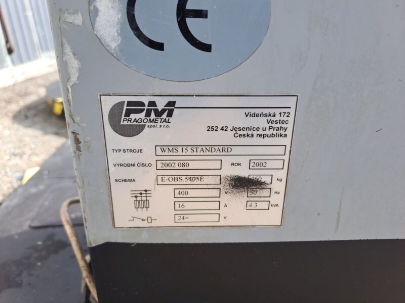 OWIJARKA DO PALET FOLIĄ STRETCH PM WMS 15