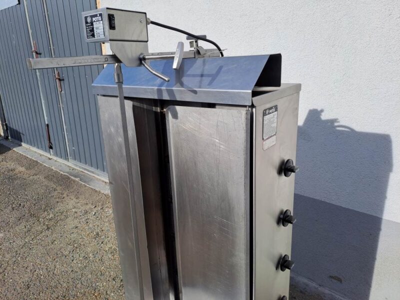 OPIEKACZ GYROS KEBAB GAZOWY POTIS GD5-S