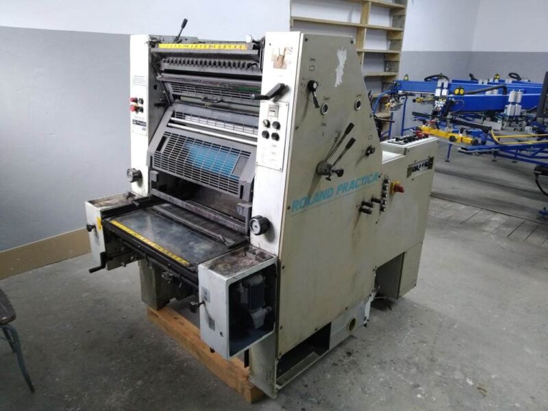 MASZYNA DRUKARSKA OFFSETOWA ROLAND PRACTICA PR01