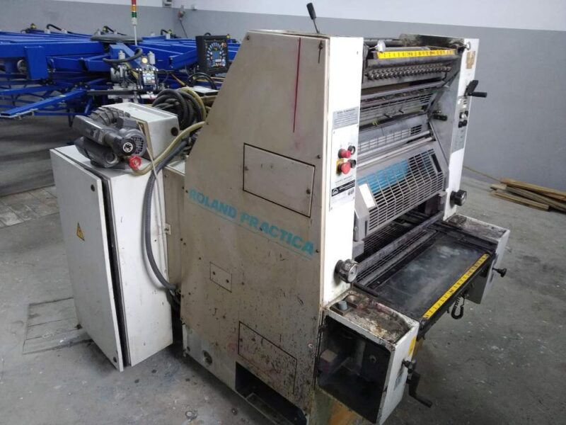 MASZYNA DRUKARSKA OFFSETOWA ROLAND PRACTICA PR01