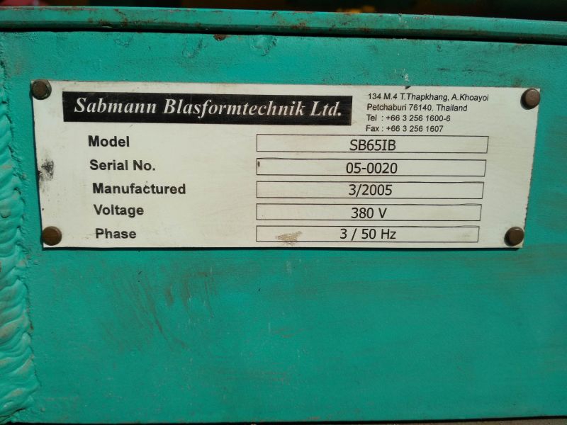 WTRYSKARKA WYTŁACZARKA SABMANN SB65IB