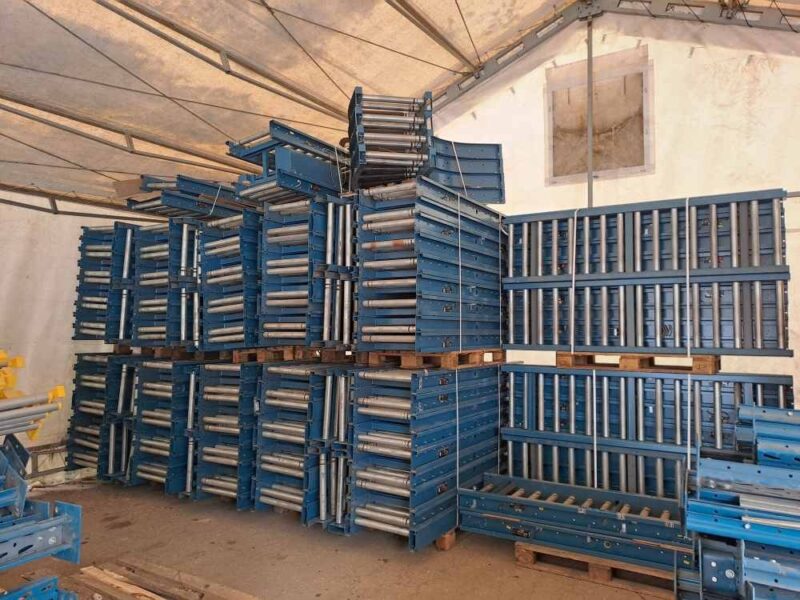 TRANSPORTER PRZENOŚNIK ROLKOWY WDX Z NAPĘDEM