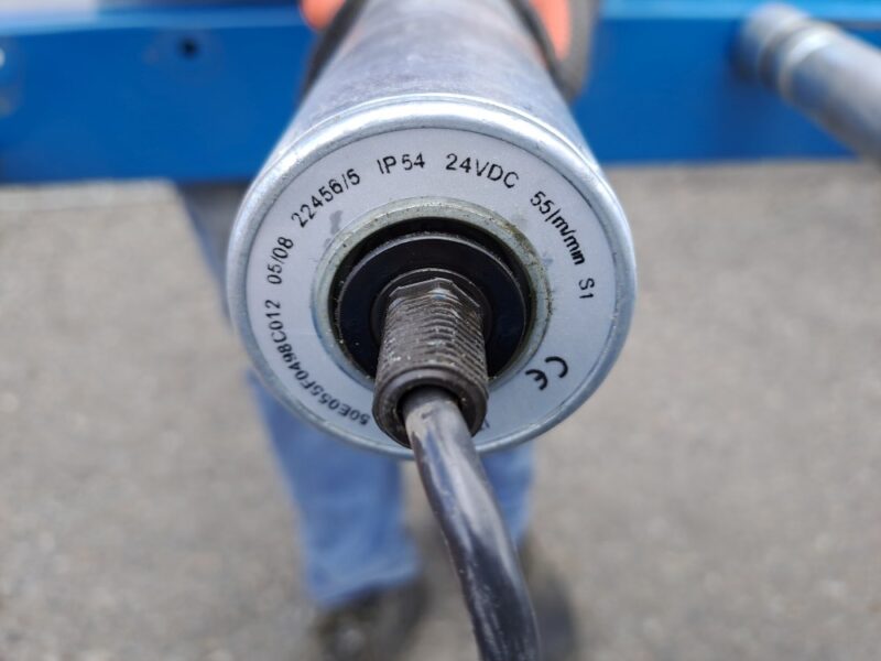 TRANSPORTER PRZENOŚNIK ROLKOWY WDX Z NAPĘDEM