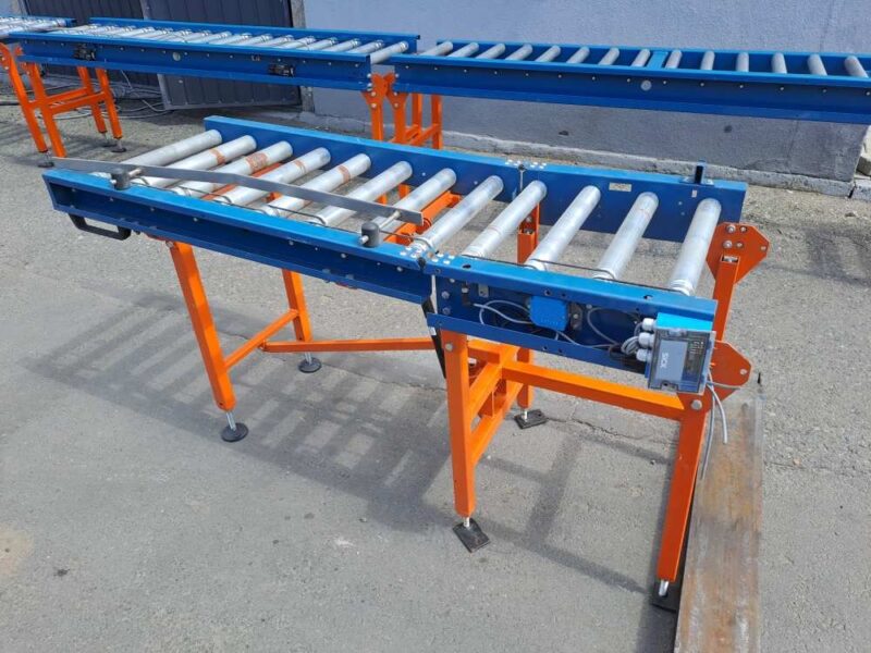 TRANSPORTER PRZENOŚNIK ROLKOWY WDX Z NAPĘDEM