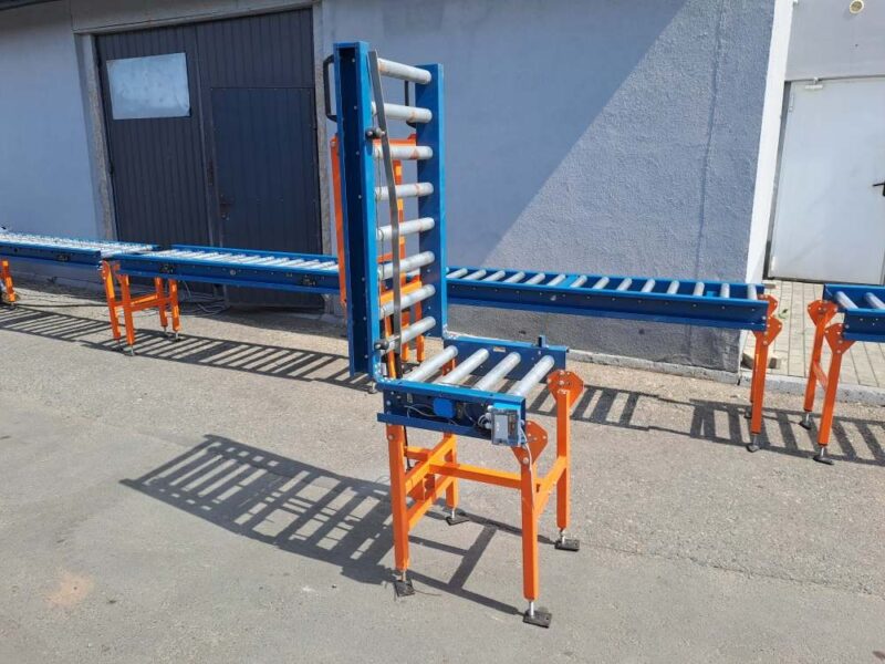 TRANSPORTER PRZENOŚNIK ROLKOWY WDX Z NAPĘDEM