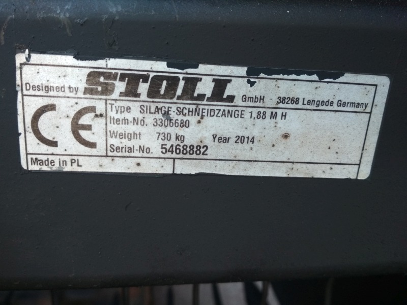 WYCINAK KISZONKI STOLL PROFI CUT 1,88 M