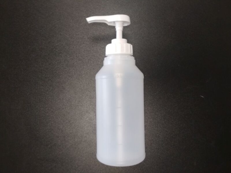 BUTELKA 1 L Z POMPKĄ DOZOWNIKIEM DO PŁYNÓW