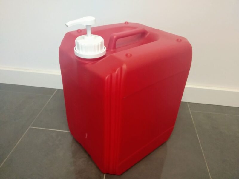 KANISTER 20 L Z POMPKĄ DOZOWNIKIEM DO PŁYNÓW