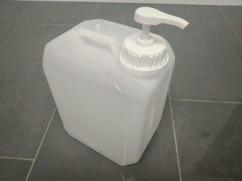 KANISTER 5 L Z POMPKĄ DOZOWNIKIEM DO PŁYNÓW