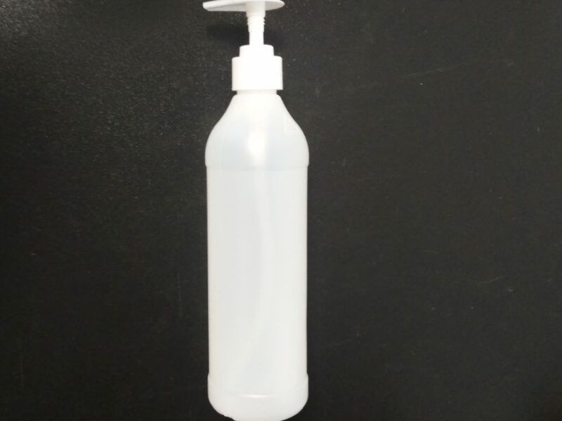 BUTELKA HDPE 500 ML Z ROZPYLACZEM - 10 SZT