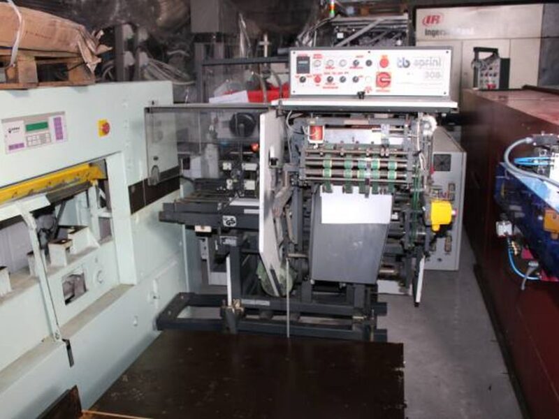 MASZYNY SKŁADAJĄCE TB SPRINT 310 VP + TB SPRINT 303