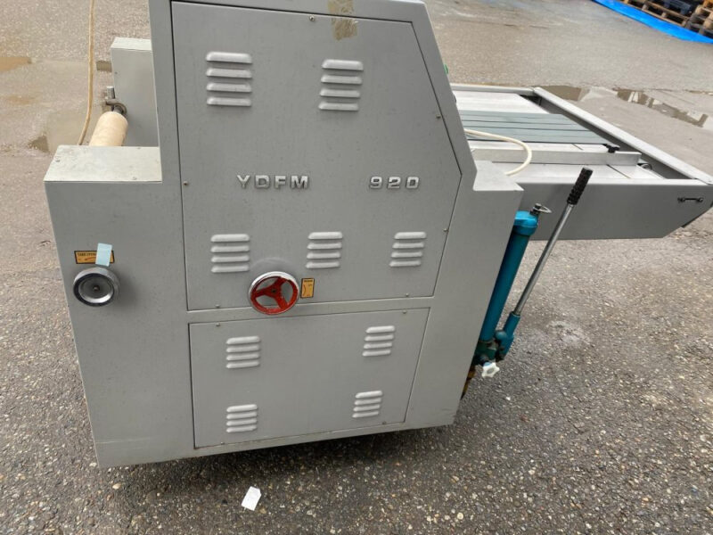 Foliarka laminator na gorąco YDFM-920