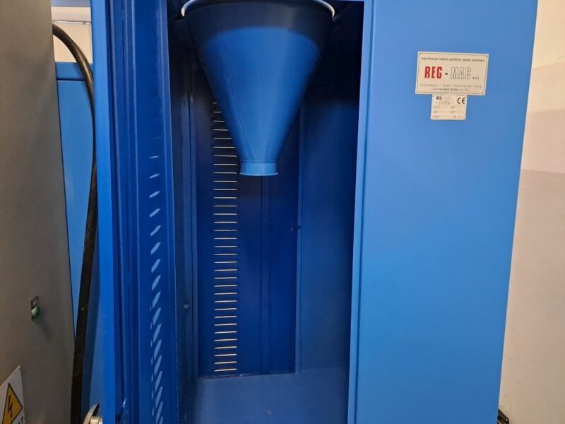 Młyn do recyklingu tworzyw sztucznych REG-MAC 75 kW granulator 1850 kg