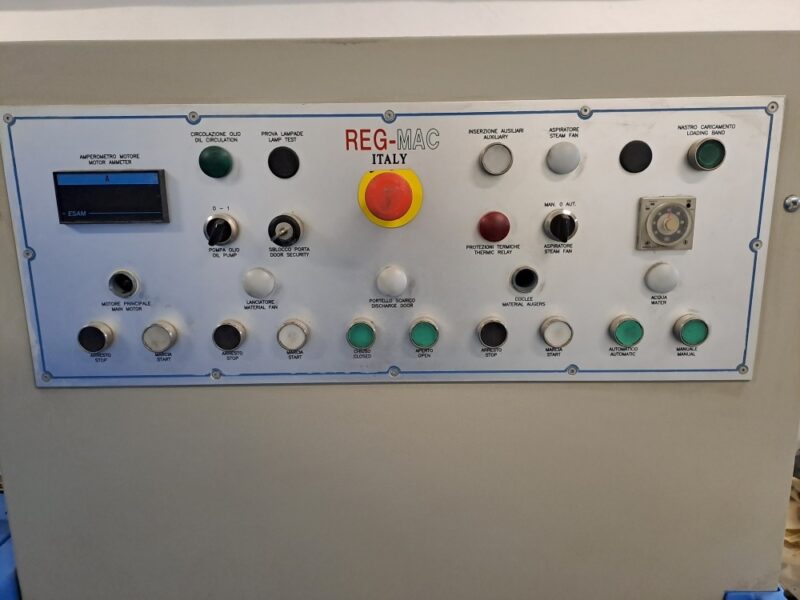 Młyn do recyklingu tworzyw sztucznych REG-MAC 75 kW granulator 1850 kg