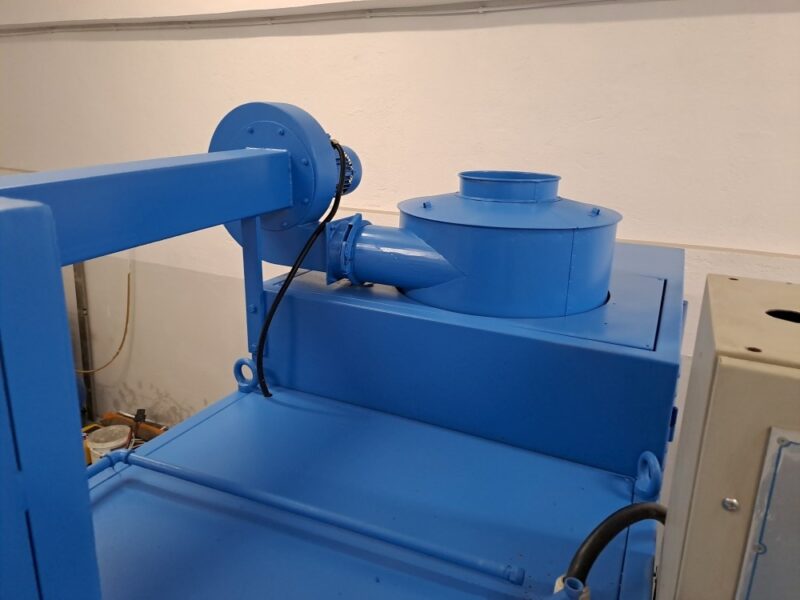 Młyn do recyklingu tworzyw sztucznych REG-MAC 75 kW granulator 1850 kg