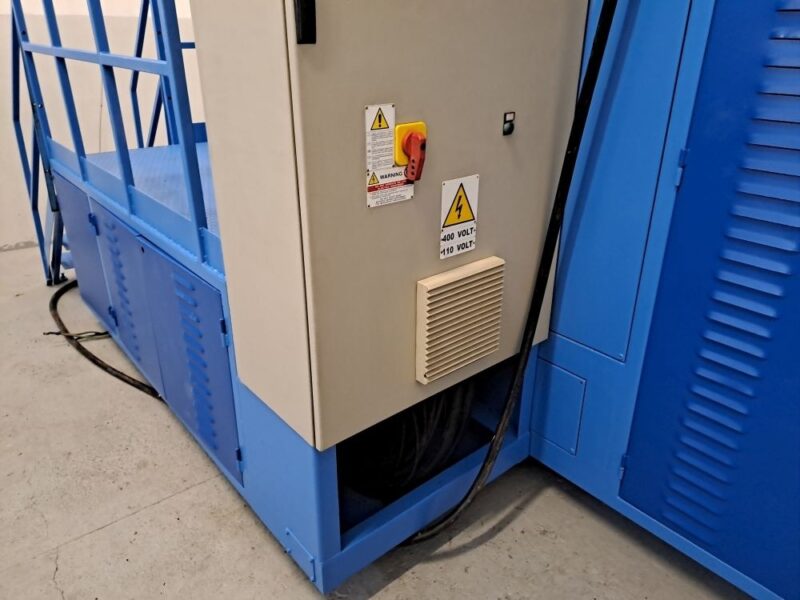 Młyn do recyklingu tworzyw sztucznych REG-MAC 75 kW granulator 1850 kg